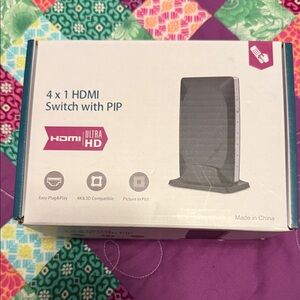 4x1 HDMI Switch with Ultra HD Support